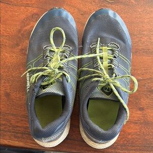 Merrell Moab Flight Low Hiking Shoe, Poseidon, 4.5 US Unisex Big Kid